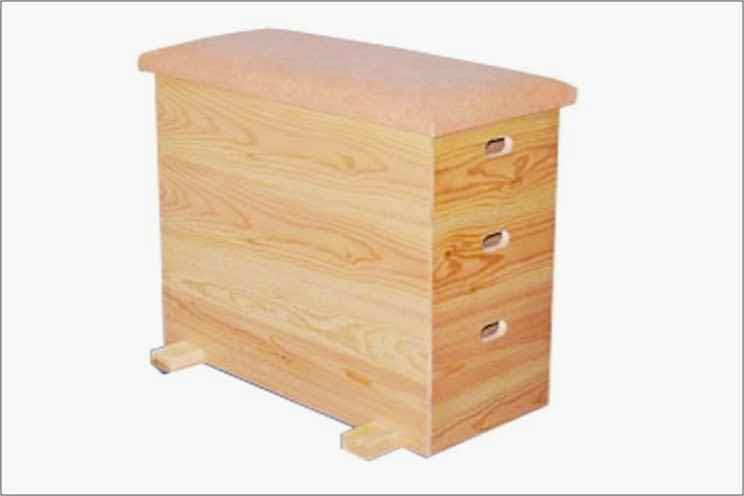 Jimnastik Atlama Kasası 3 Lü Çam