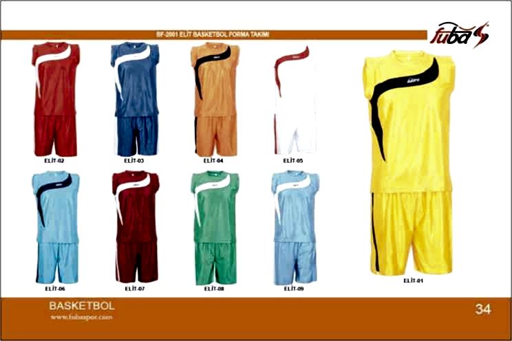 ELİT MODEL BASKETBOL FORMA TAKIMI