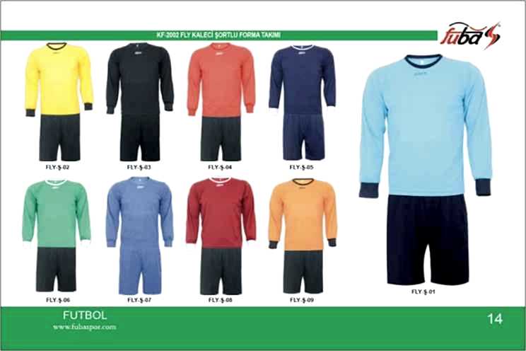 FLY MODEL KALECİ ŞORTLU FORMA TAKIMI