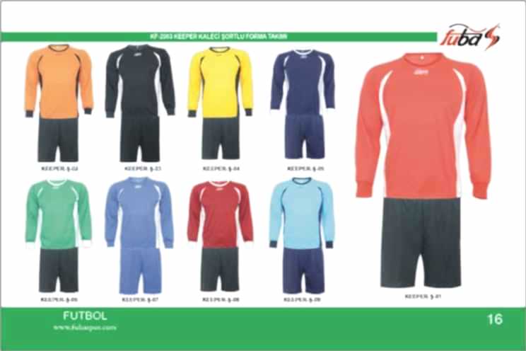 KEEPER MODEL KALECİ ŞORTLU FORMA TAKIMI