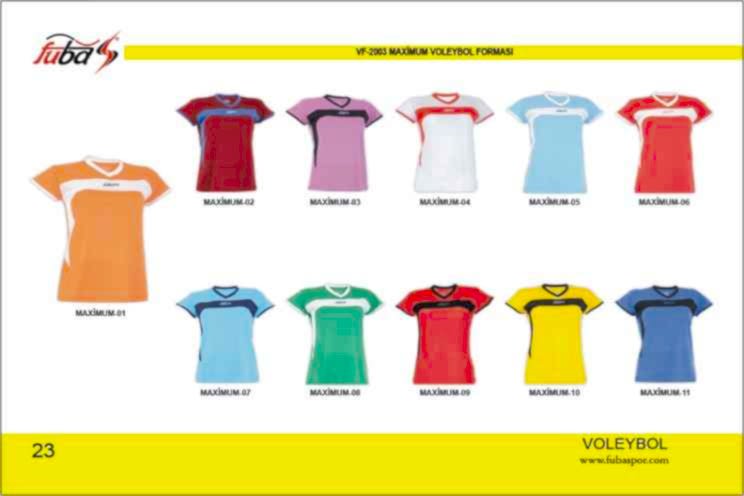 MAXİMUM MODEL BAYAN VOLEYBOL FORMASI