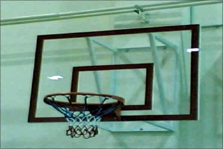 Basketbol Potası Duvara Montaj Antreman cam ve fiber panya