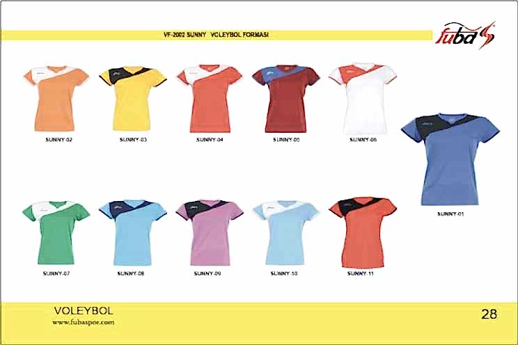 SUNNY MODEL BAYAN VOLEYBOL FORMASI