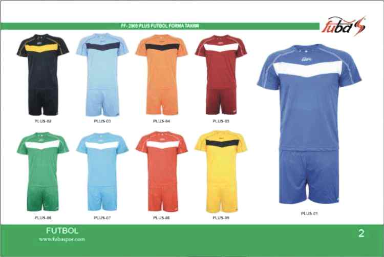 PLUS MODEL FUTBOL FORMA TAKIMI
