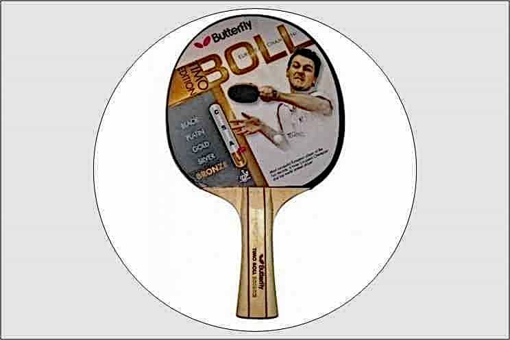 Butterfly Tımo Boll Bronz Masa Tenisi Raketi Ittf Onaylı