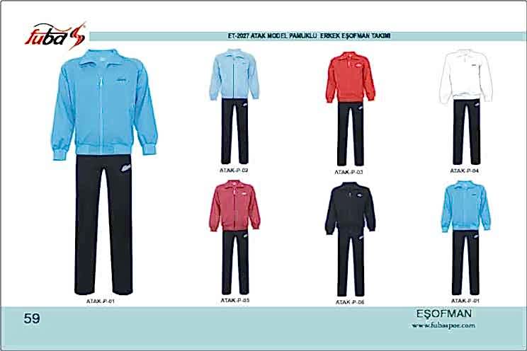 ATAK MODEL PAMUKLU ERKEK EŞOFMAN TAKIMI