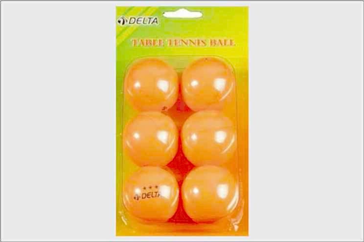Delta 3 Yıldız 6 lı Masa Tenisi Topu