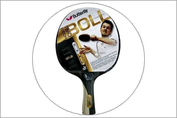 Butterfly Tımo Boll Gold Masa Tenisi Raketi Ittf Onaylı