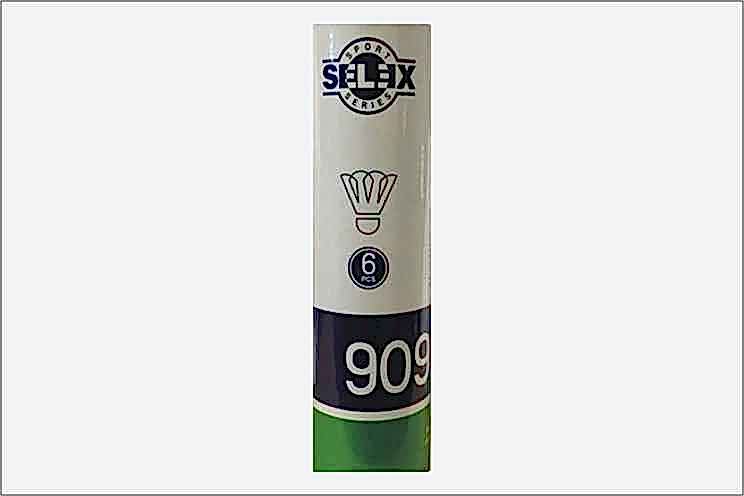 Selex 909 Badminton Topu Plastik 6'lı