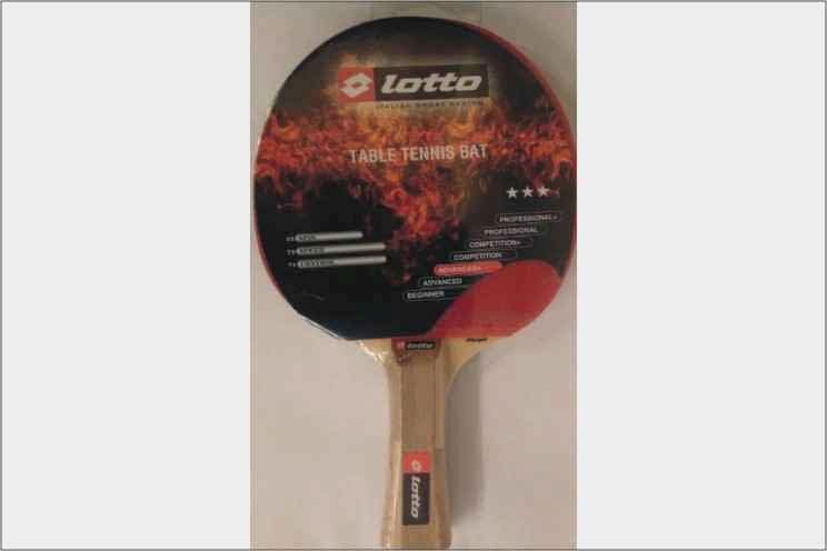 Lotto Masa Tenisi Raketi Advanced 3 Yıldız