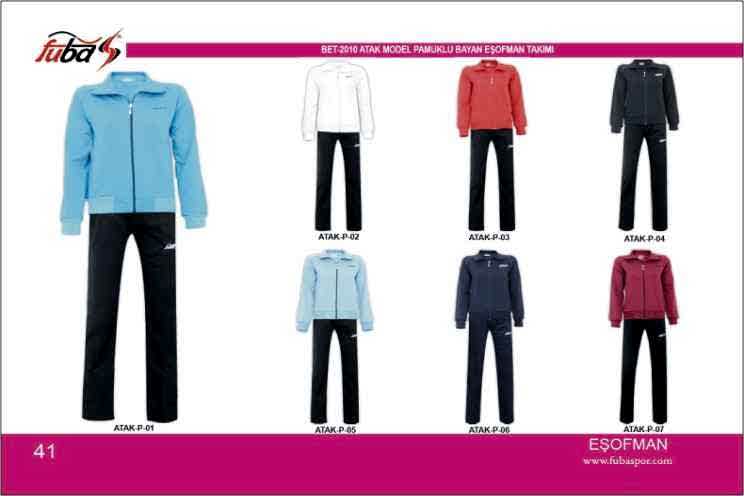 ATAK MODEL PAMUKLU BAYAN EŞOFMAN TAKIMI