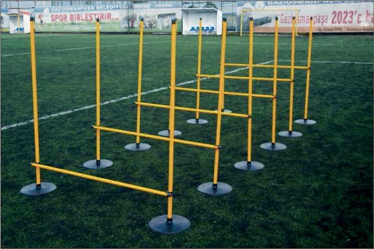 Kauçuk Taban Slalom Takımı