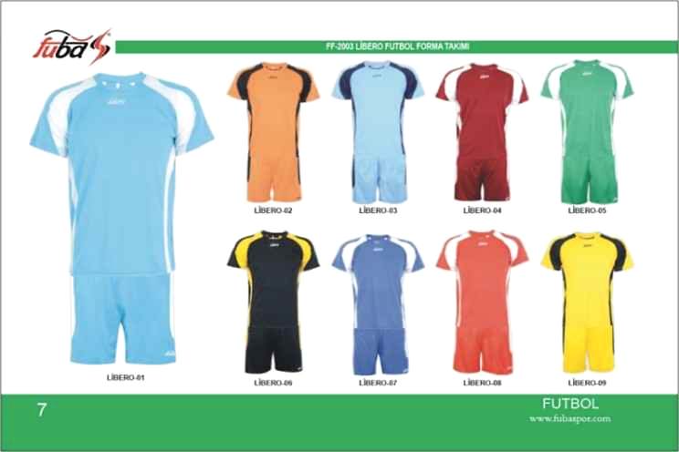 LİBERO MODEL FUTBOL FORMA TAKIMI