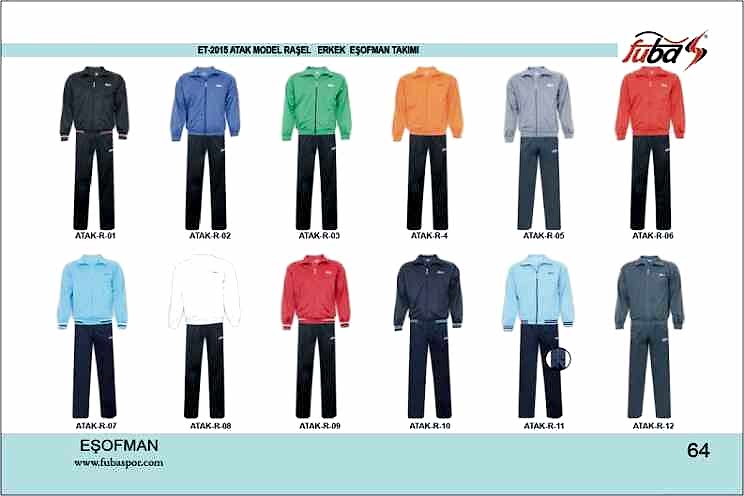 ATAK MODEL RAŞEL ERKEK EŞOFMAN TAKIMI