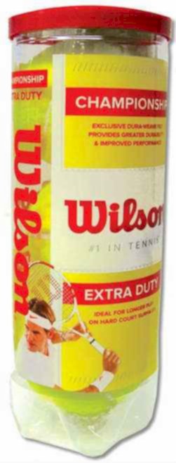 Wilson Championship Üçlü Tenis Topu ITF Onaylı WRT100100