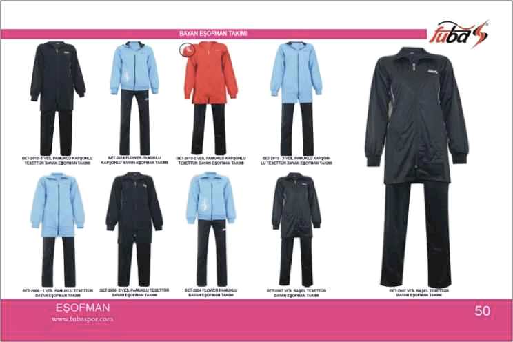 TESETTÜR VE BASKILI BAYAN EŞOFMAN TAKIMI