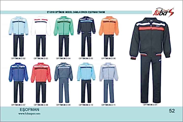 OPTİMUM MODEL DAMLA ERKEK EŞOFMAN TAKIMI