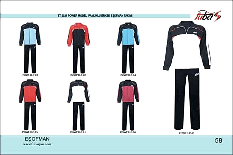 POWER MODEL PAMUKLU ERKEK EŞOFMAN TAKIMI