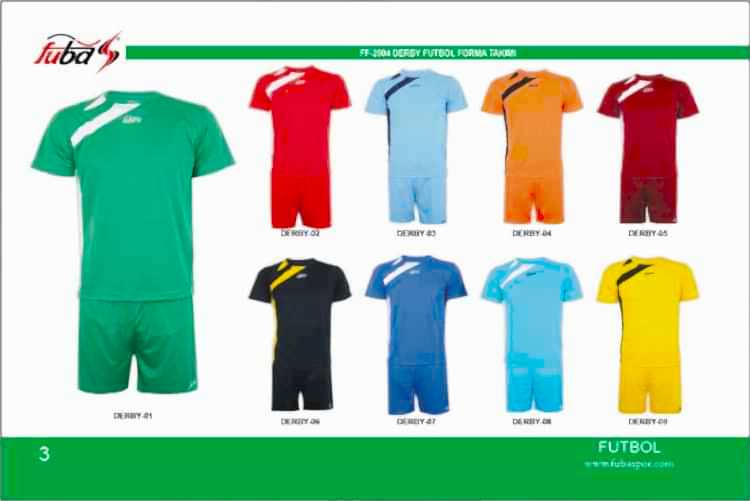 DERBY MODEL FUTBOL FORMA TAKIMI