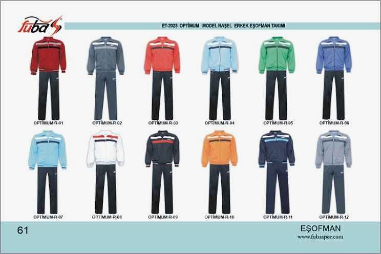 OPTİMUM MODEL RAŞEL ERKEK EŞOFMAN TAKIMI